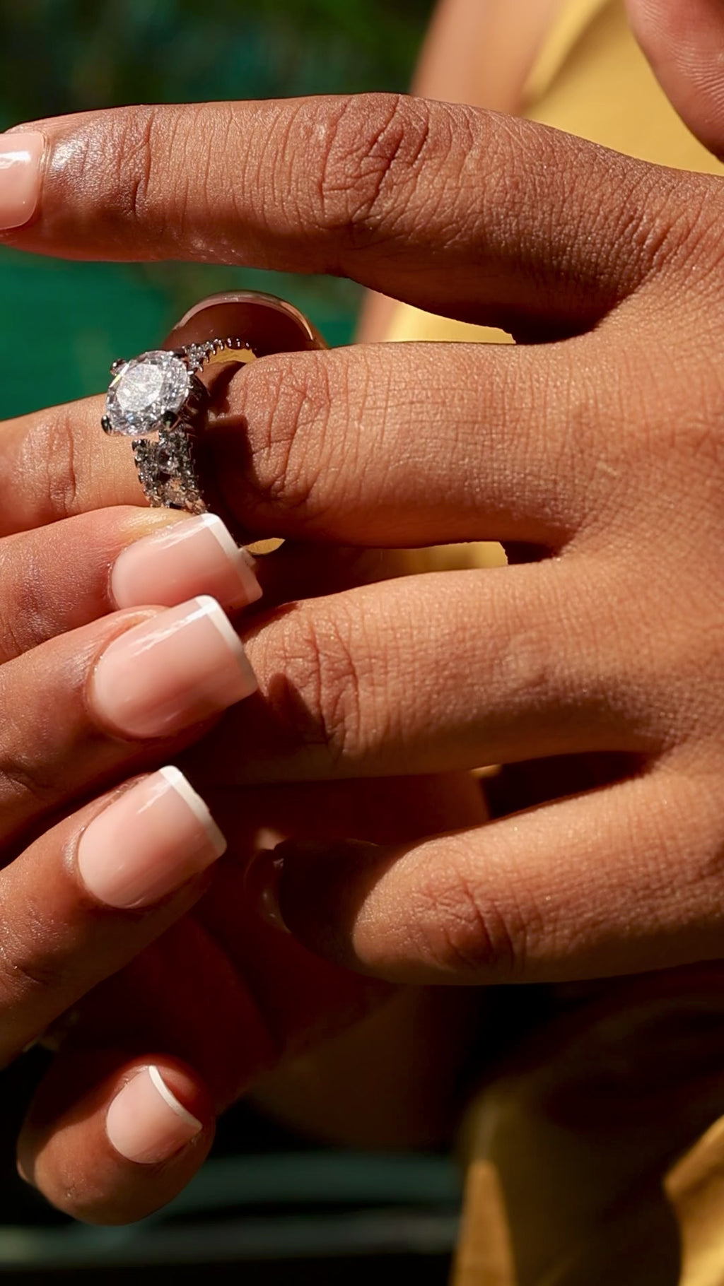 The Amara Solitaire Ring